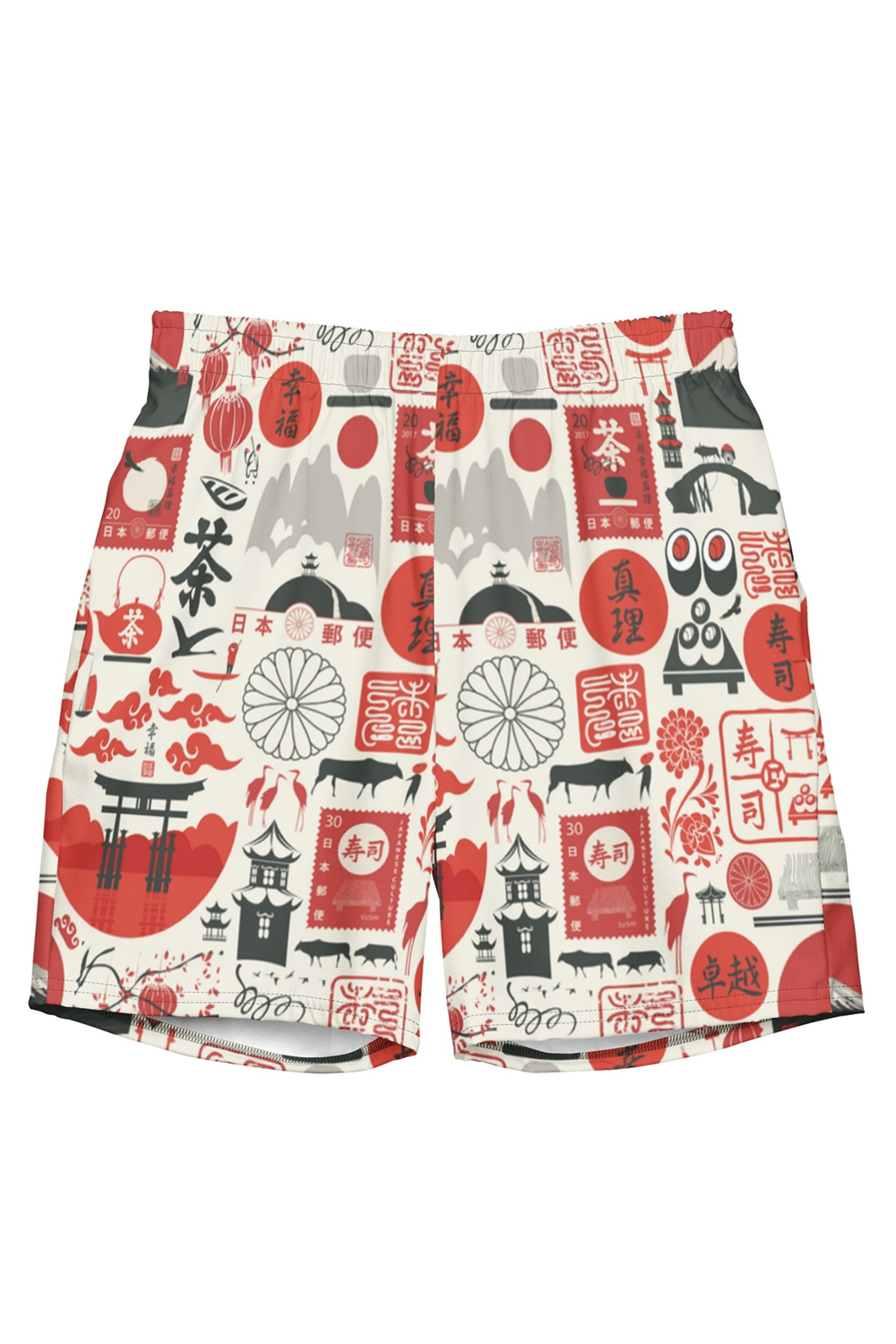 Lucky Sushi Men's swim trunks