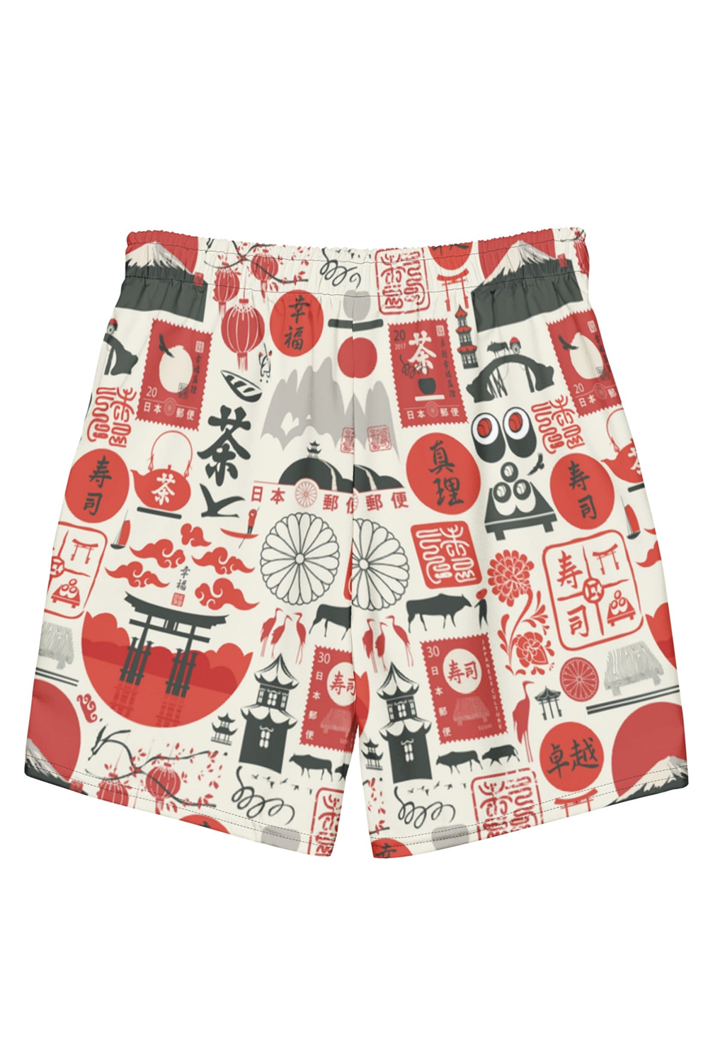 Lucky Sushi Men's swim trunks