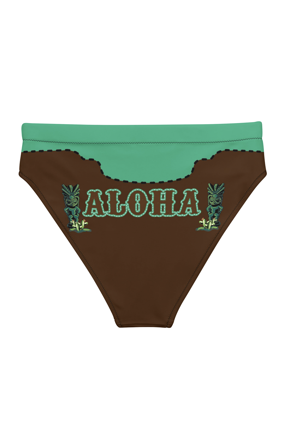 Aloha Partner Western Tiki Aloha Bikini Bottoms