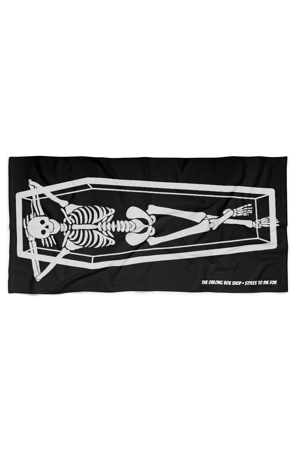 Summer-ween Skeleton Beach Towel