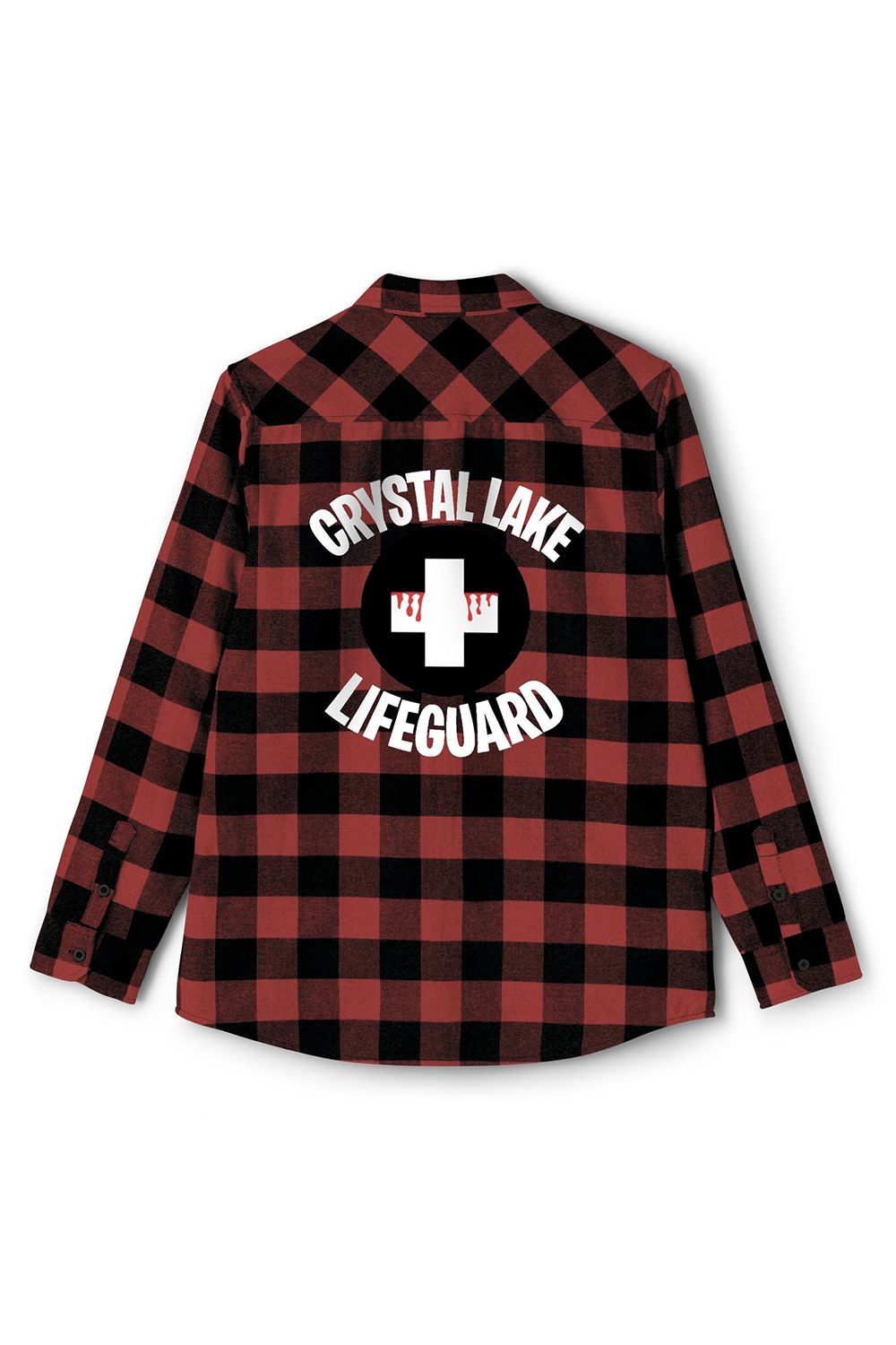 Crystal Lake Lifeguard Flannel Shirt