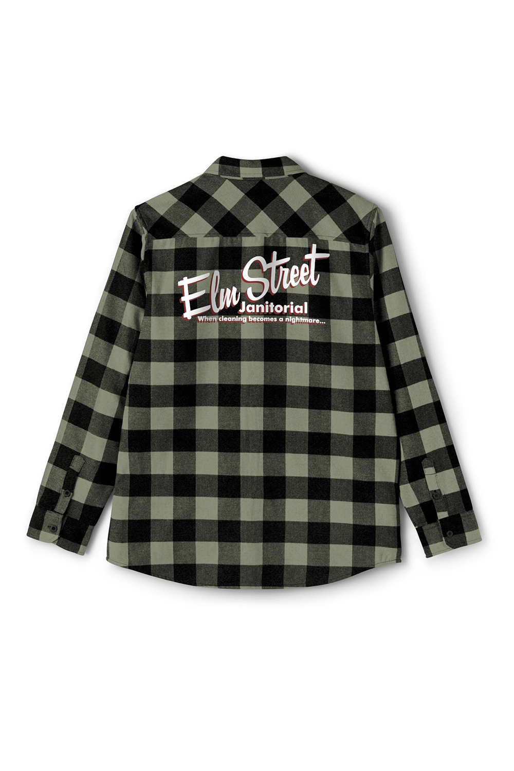 Elm Street Janitorial Flannel Shirt