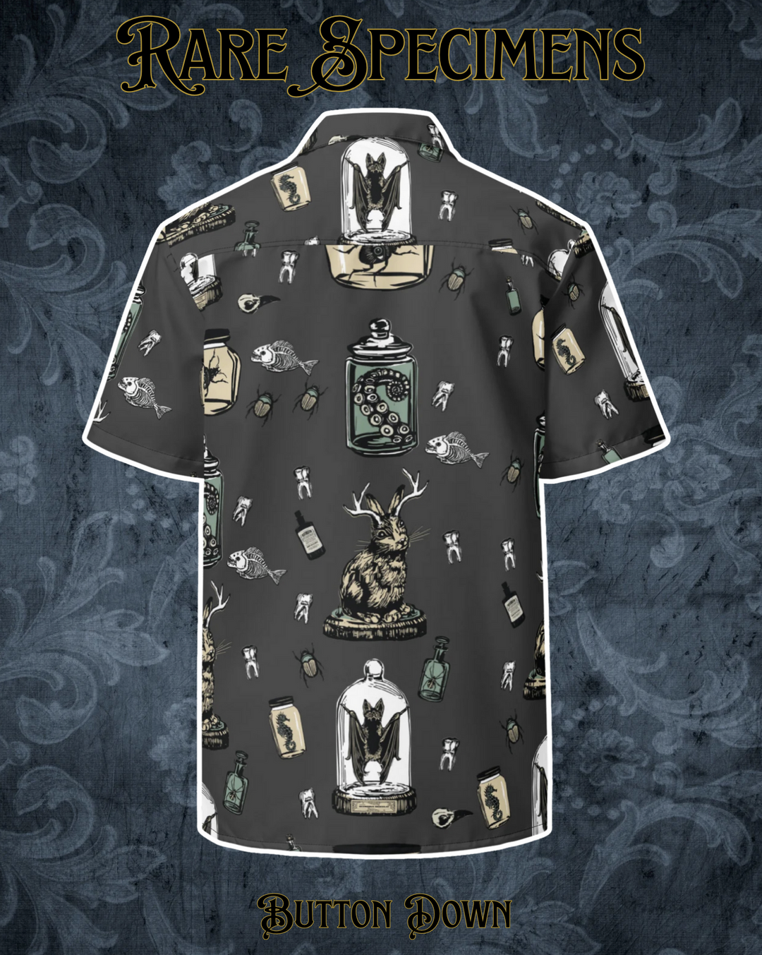 Rare Specimens Unisex button down shirt - made to order