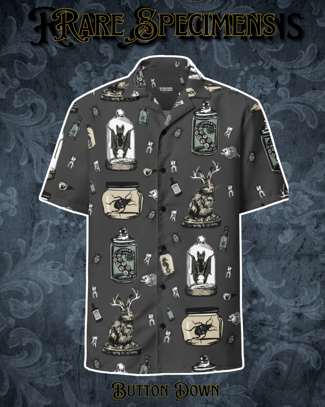 Rare Specimens Unisex button down shirt - made to order