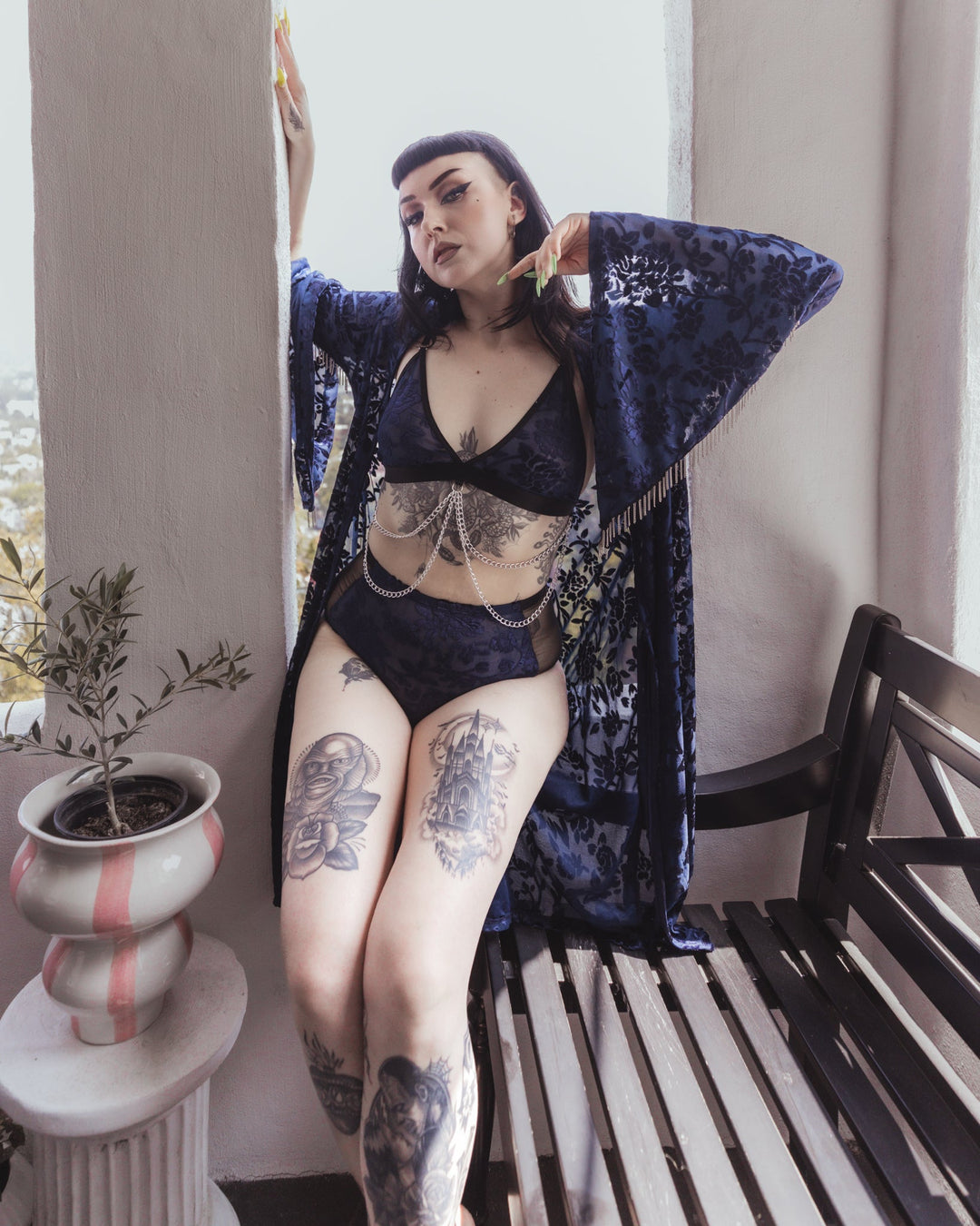 Midnight Muse Kimono