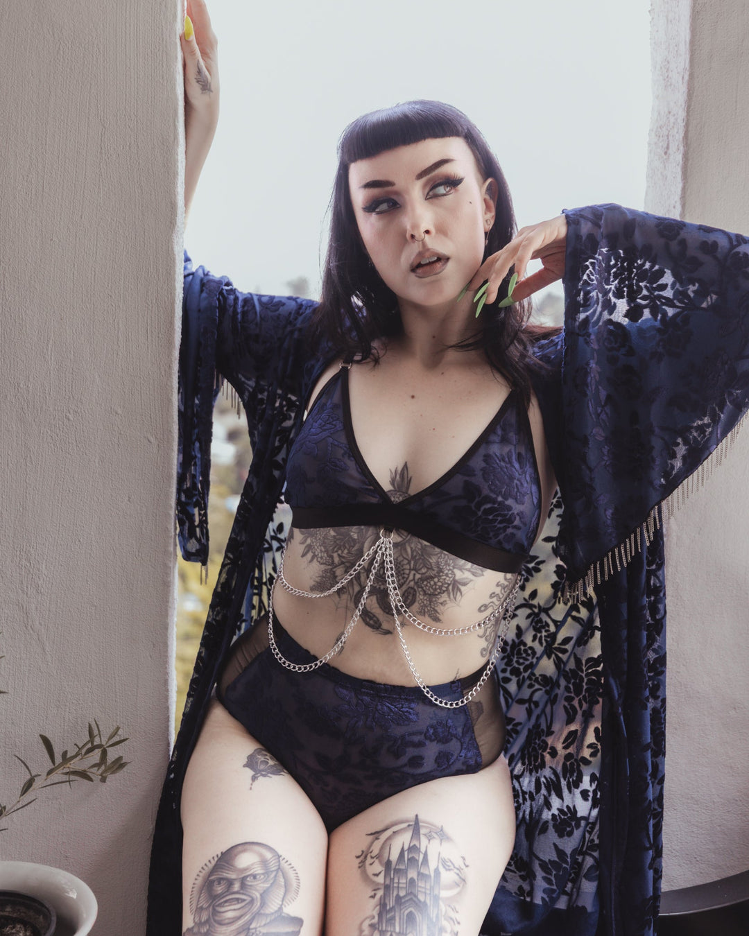 Midnight Muse Kimono