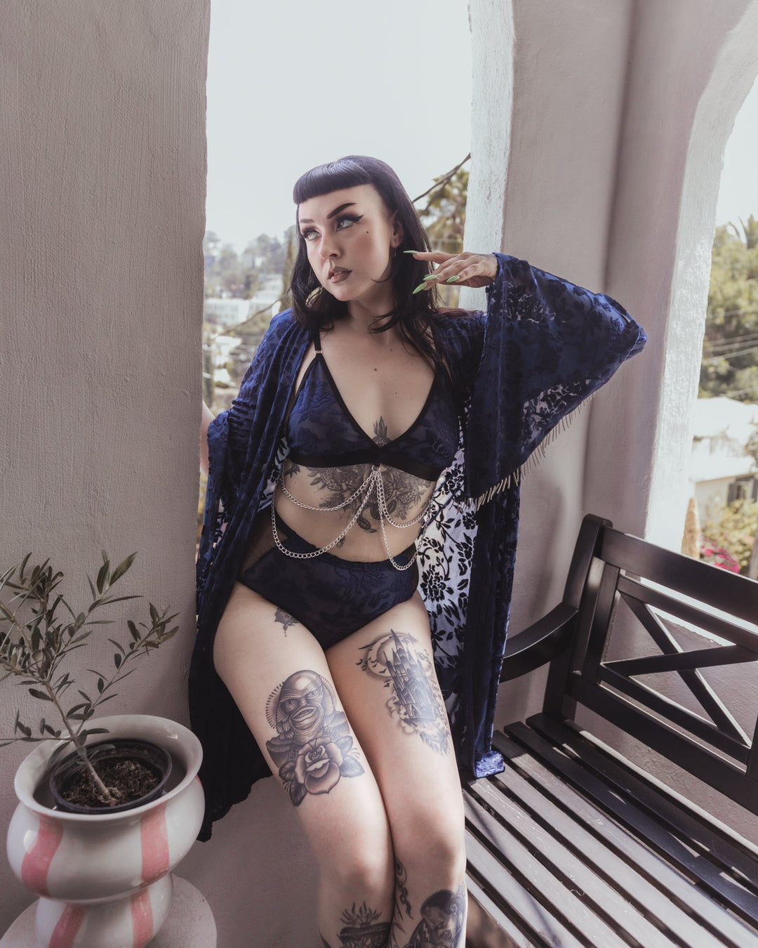 Midnight Muse Kimono