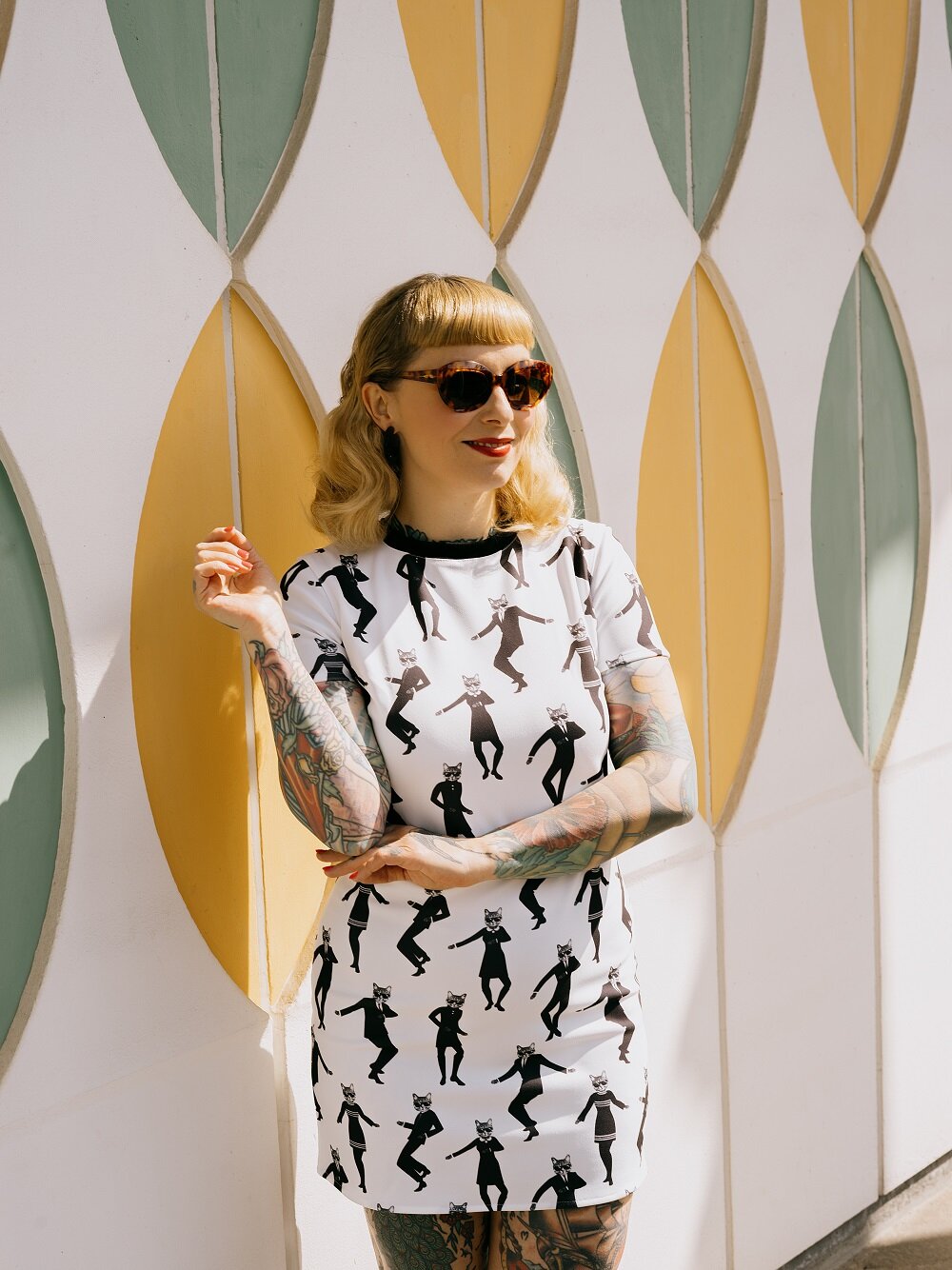 Ska Kats Dress by Love Her Madly UK