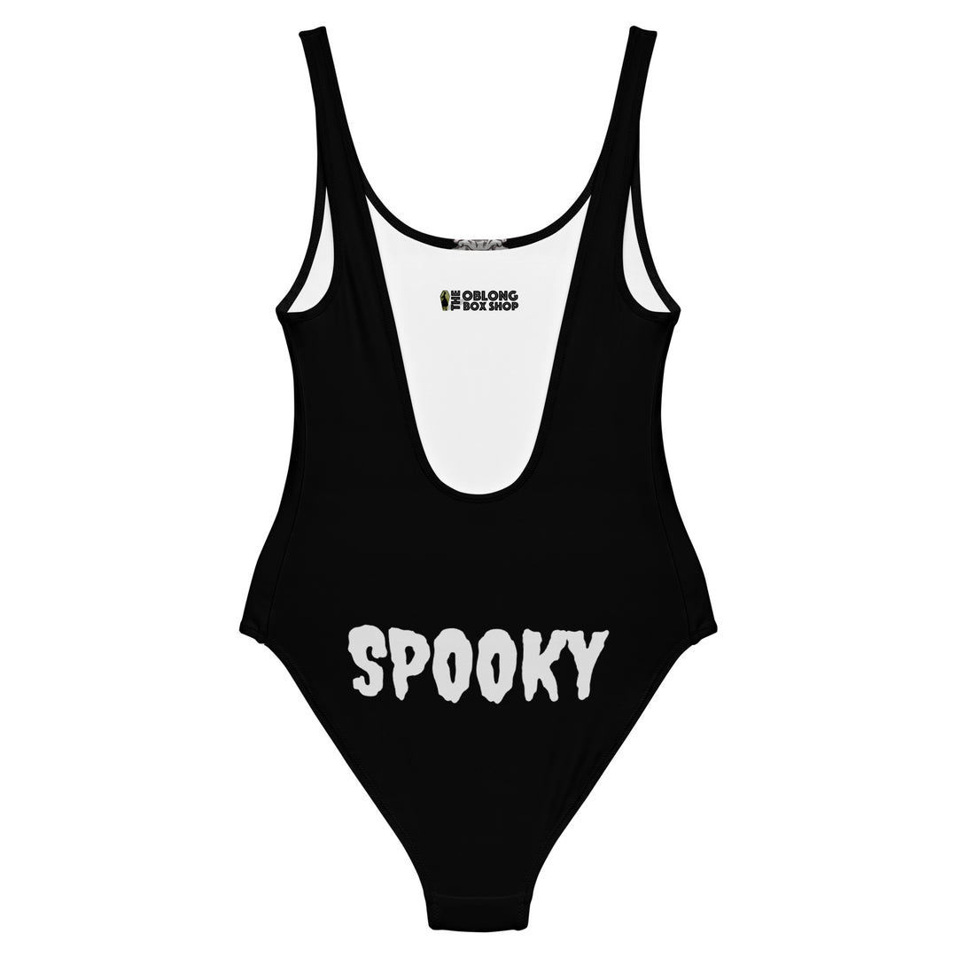 SPOOKY Skeleton One-Piece Swimsuit