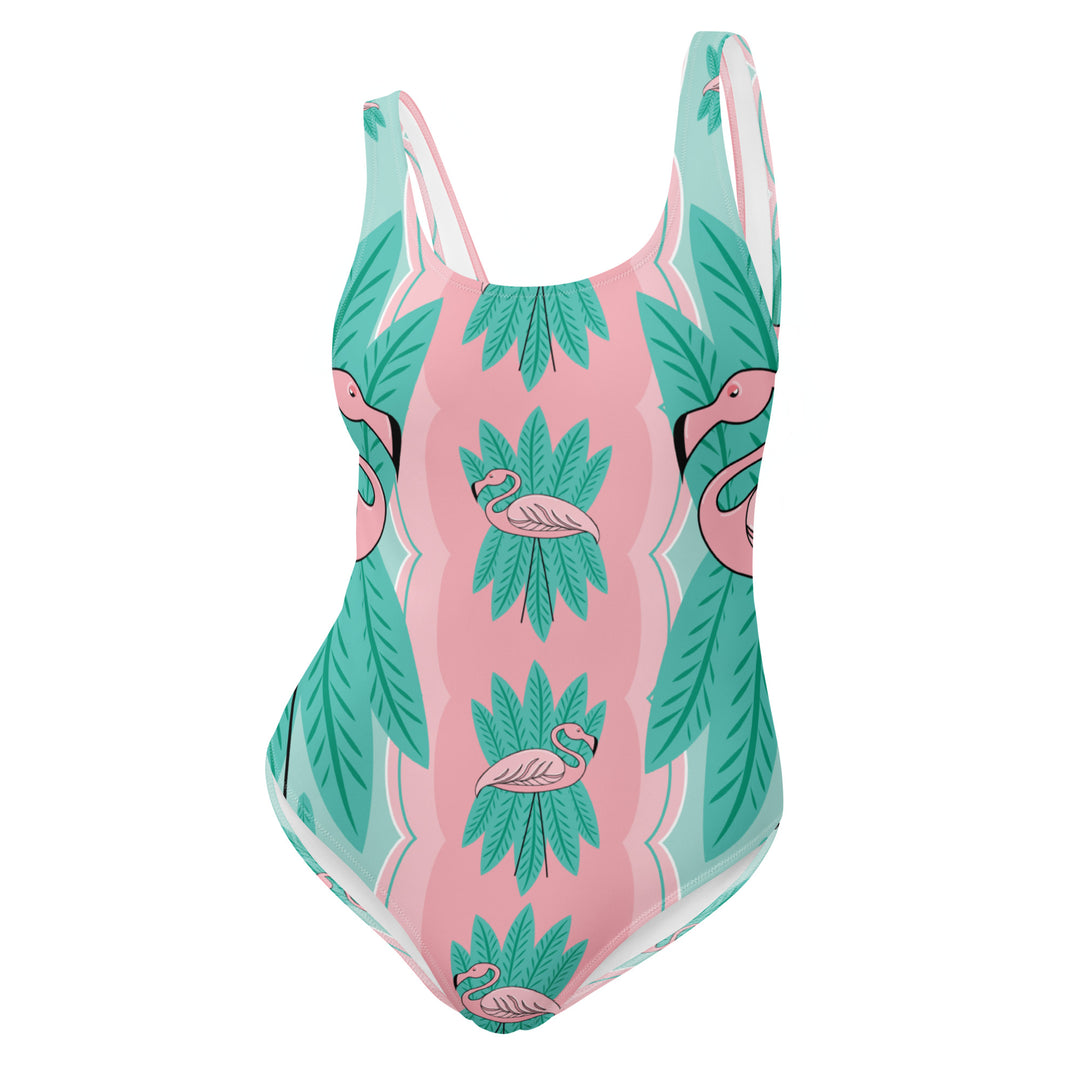 Pink Flamingos One Piece Swimsuit