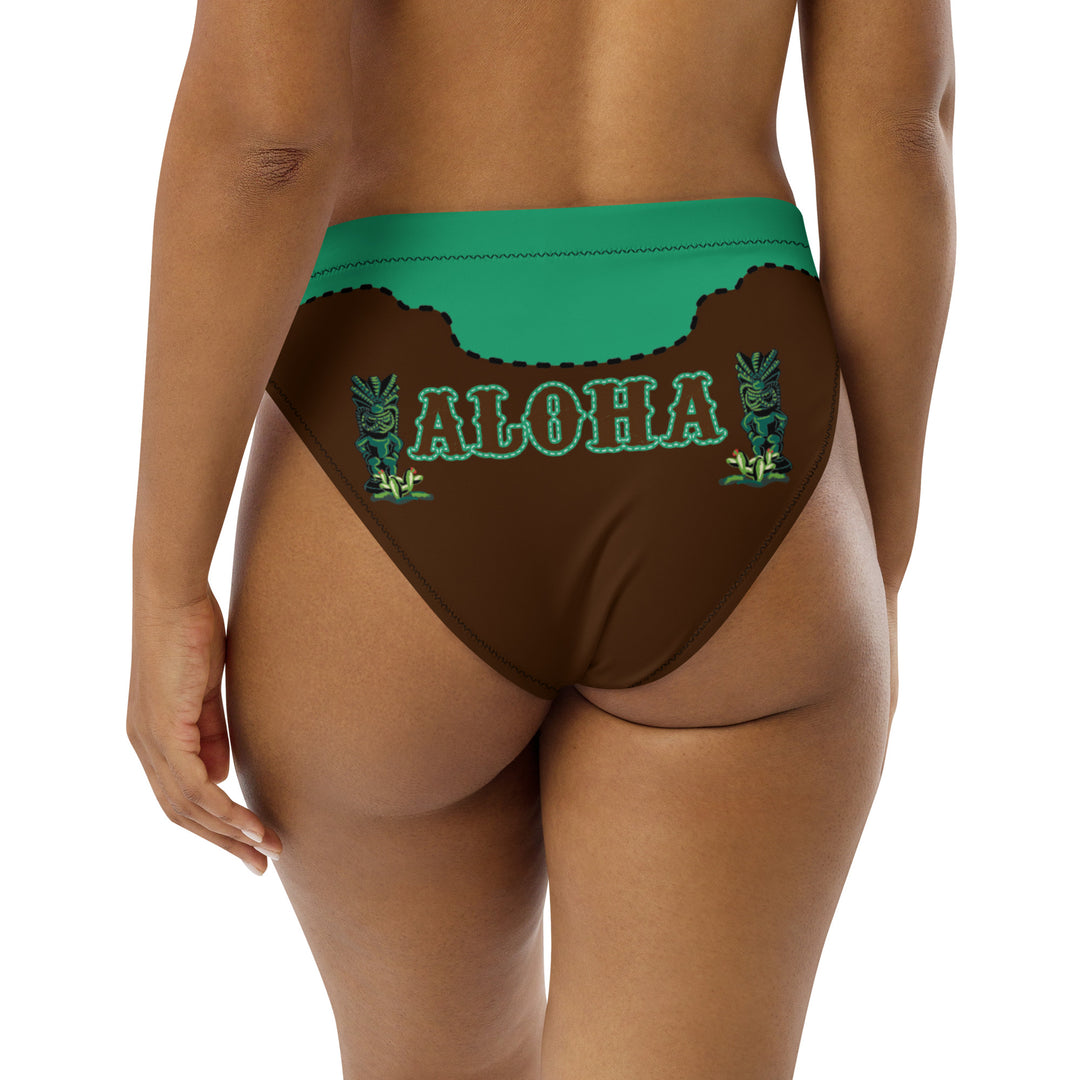 Aloha Partner Western Tiki Aloha Bikini Bottoms