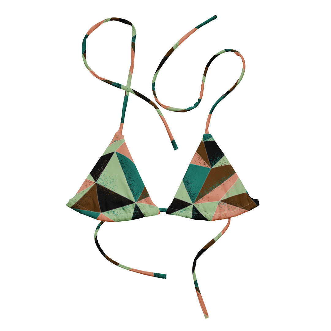 1962 Triangles Bikini Top