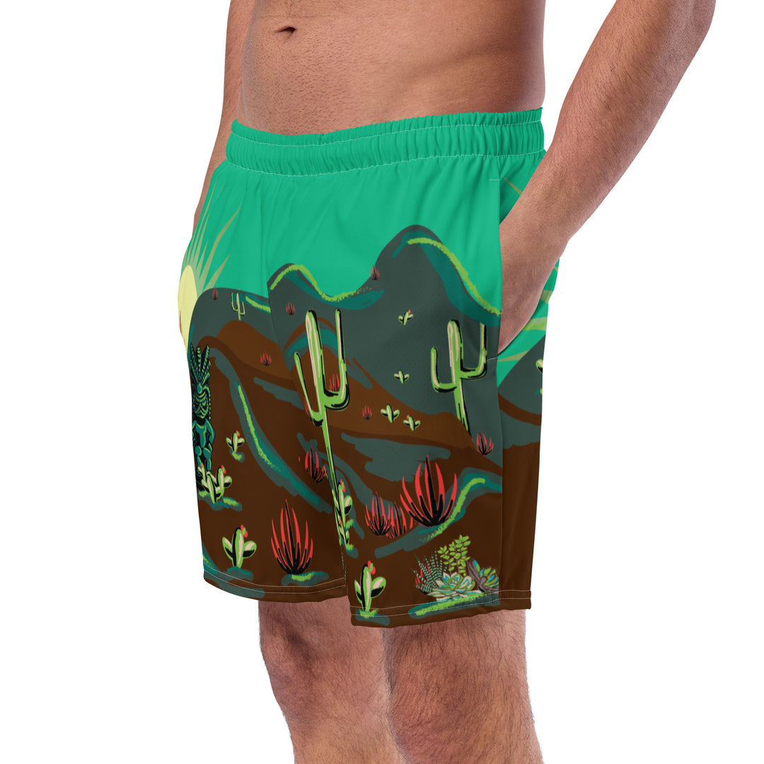 Aloha Partner Western Tiki Men's swim trunks