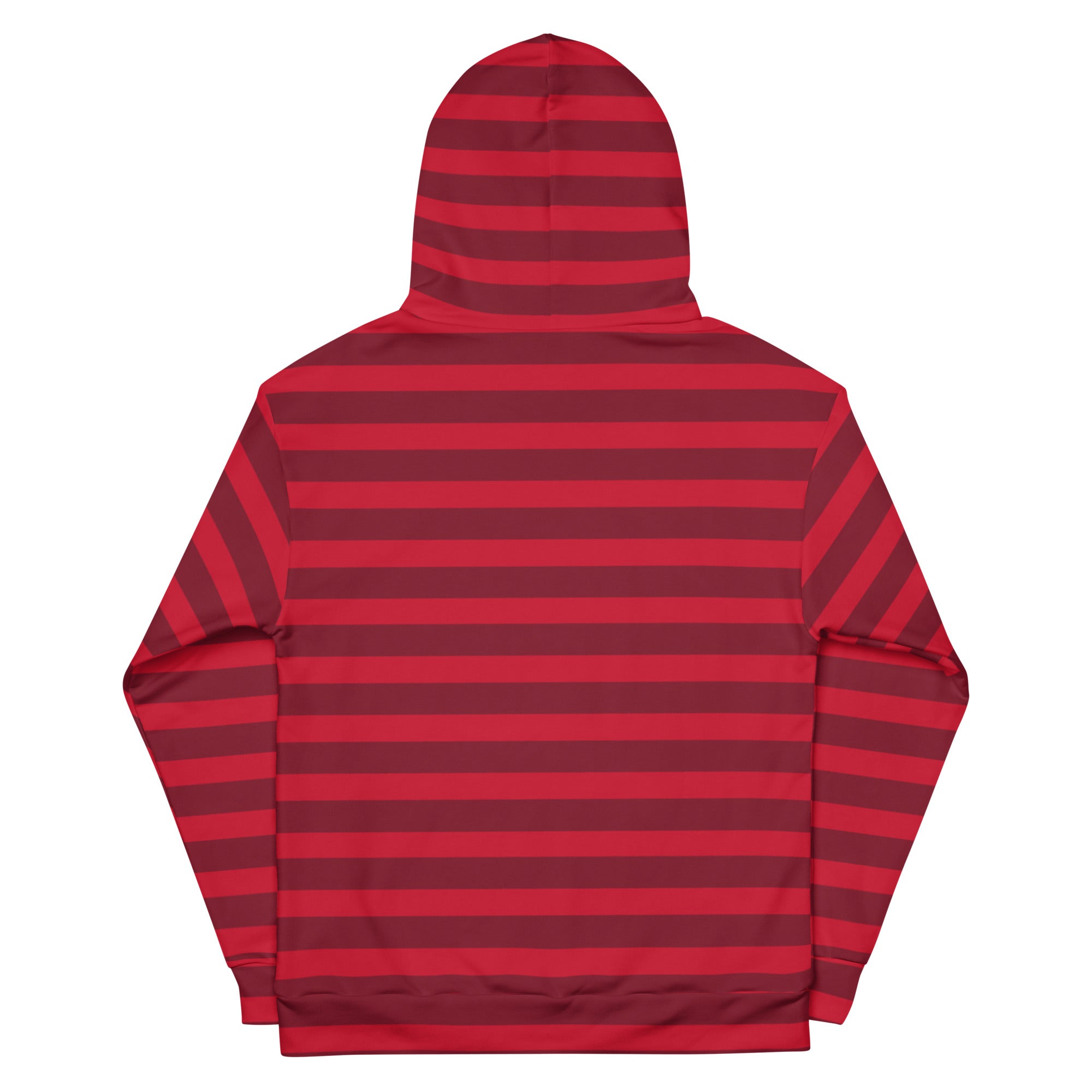 Red and discount black striped hoodie