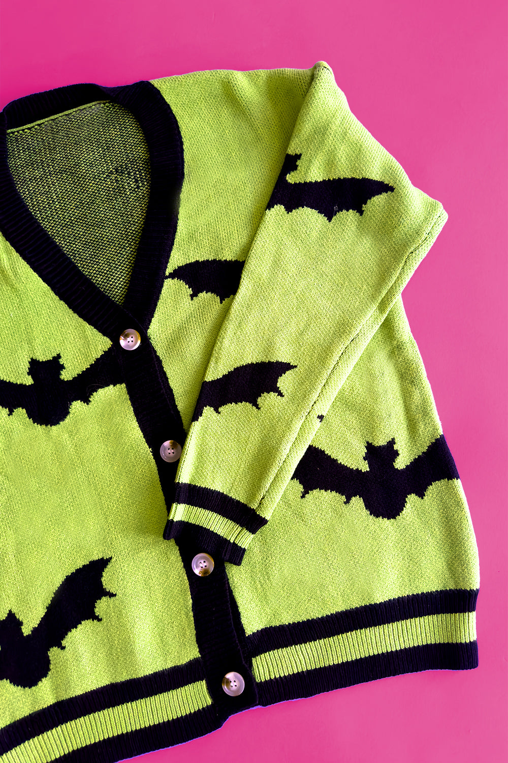 Bats in the Belfry Oversize Knit Sweater