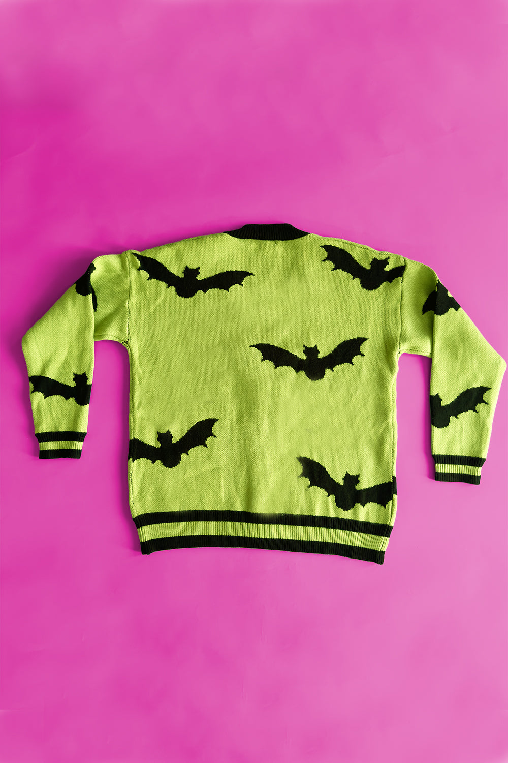 Bats in the Belfry Oversize Knit Sweater