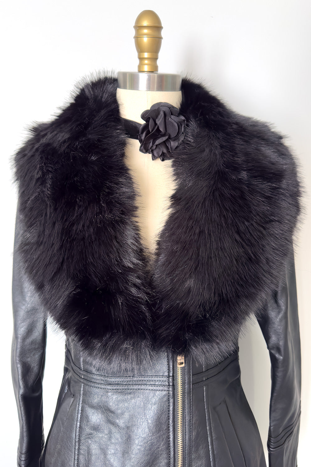 The Marlene Faux Fur Jacket Black