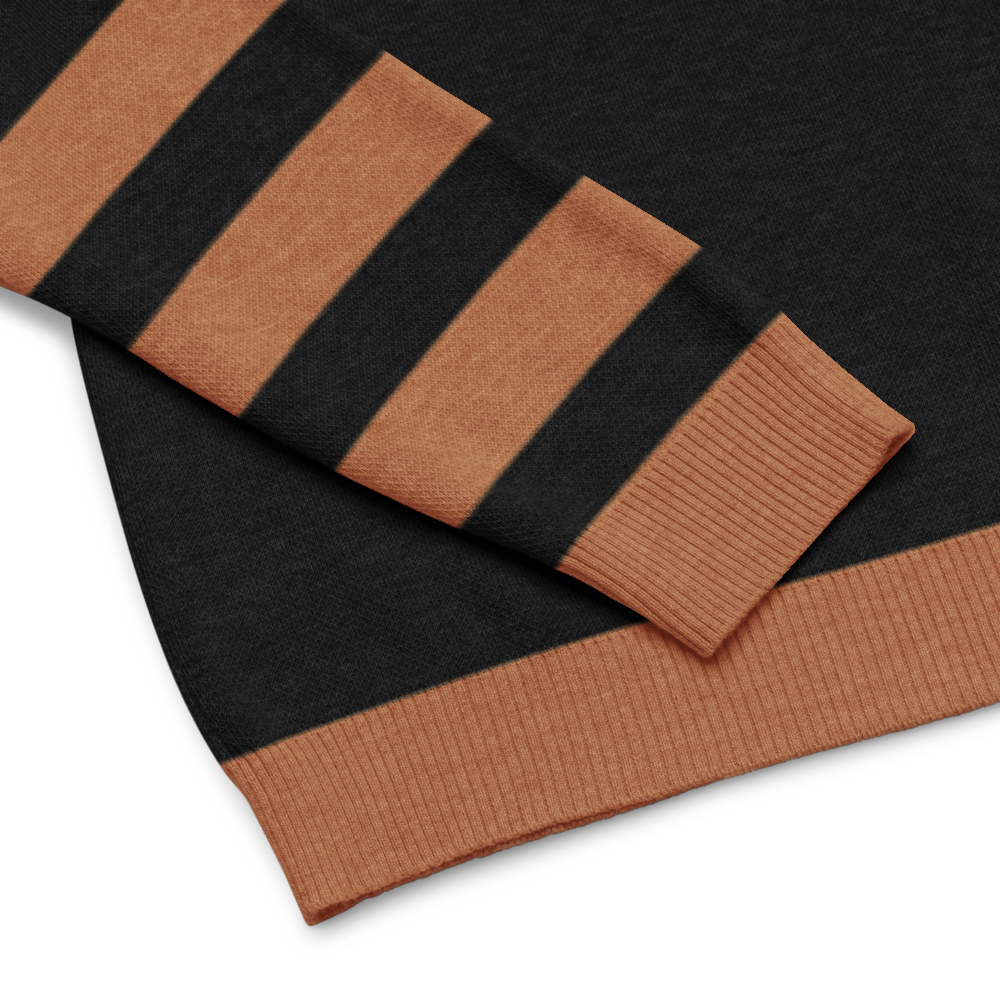 Rusty Poison Knitted Unisex Crew Neck Sweater