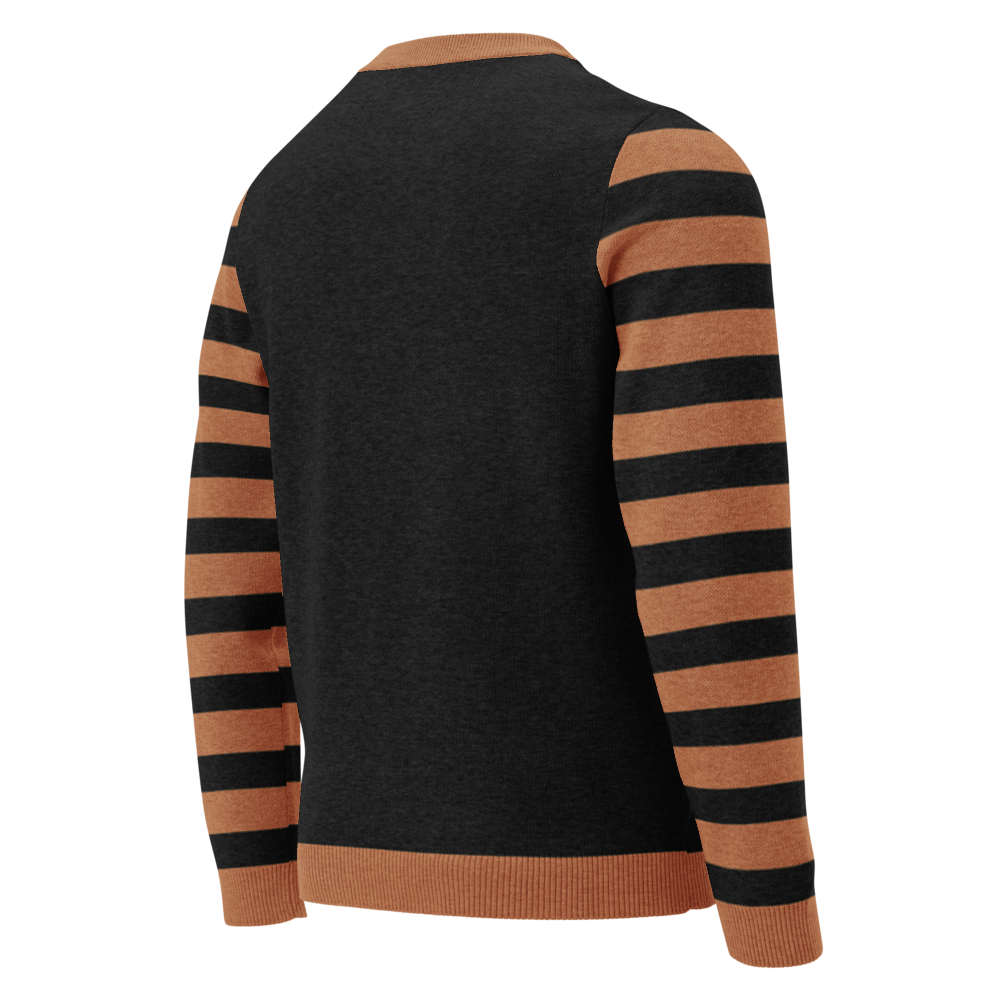 Rusty Poison Knitted Unisex Crew Neck Sweater
