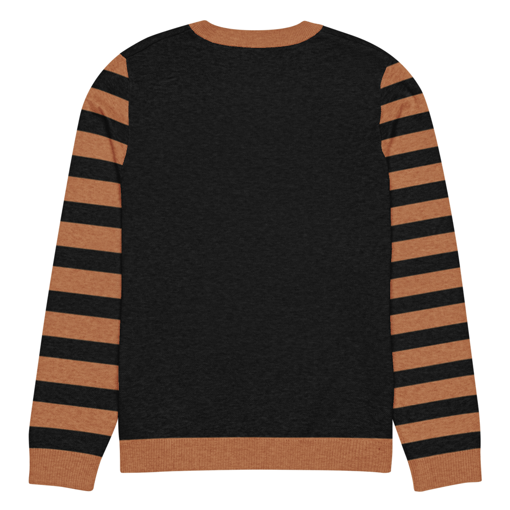Rusty Poison Knitted Unisex Crew Neck Sweater