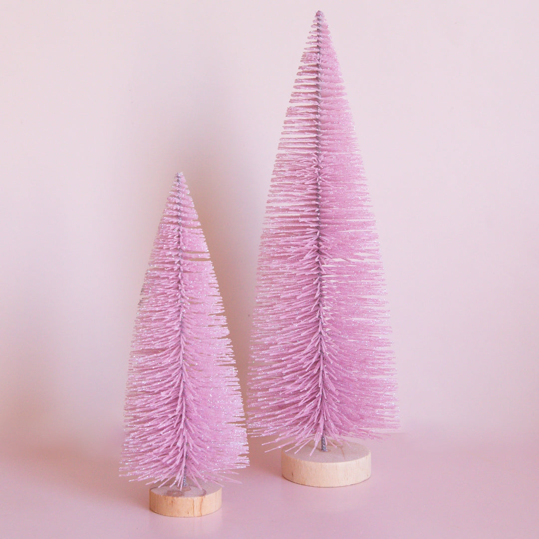 13' Bottle Brush Tree - Cool Pink