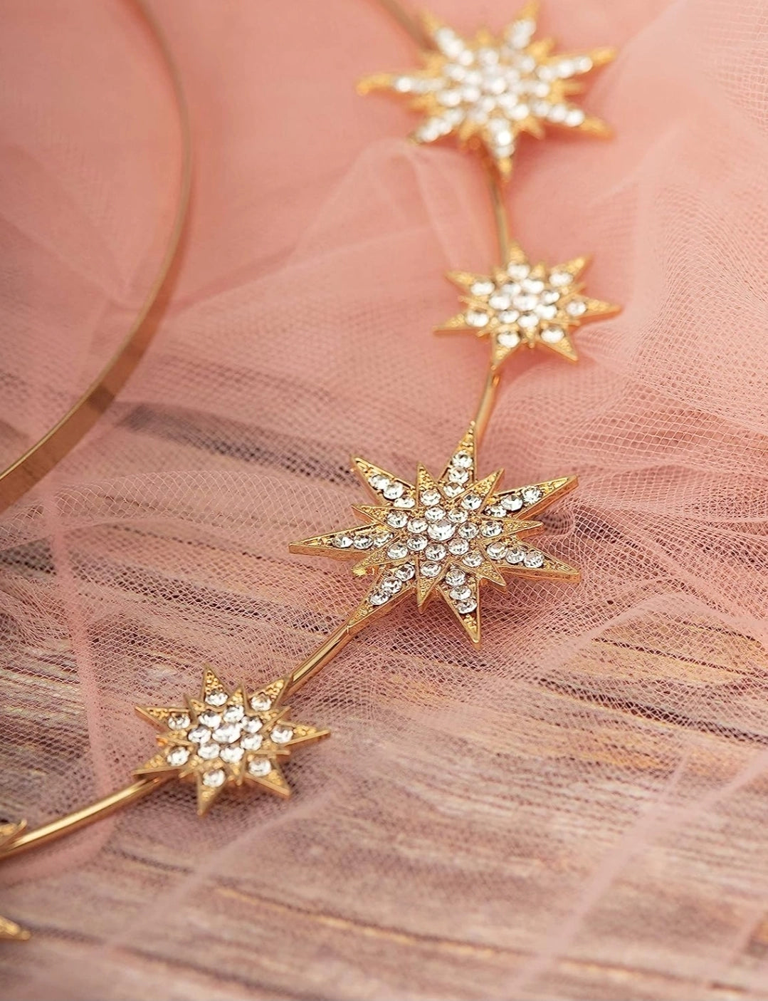 Starlette Halo Crown Gold or Silver