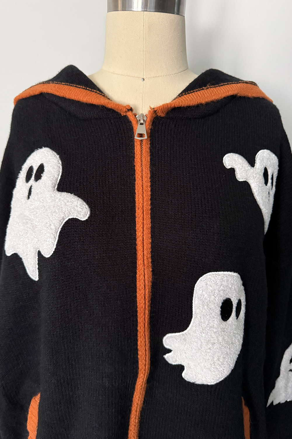 Ghost Zip Up Cardigan