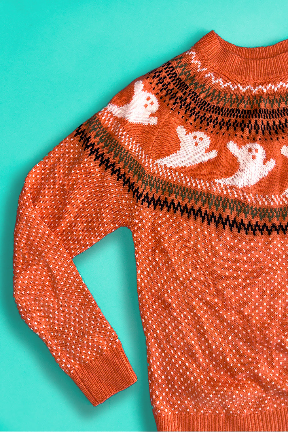 The Dancing Ghosts Knit Sweater