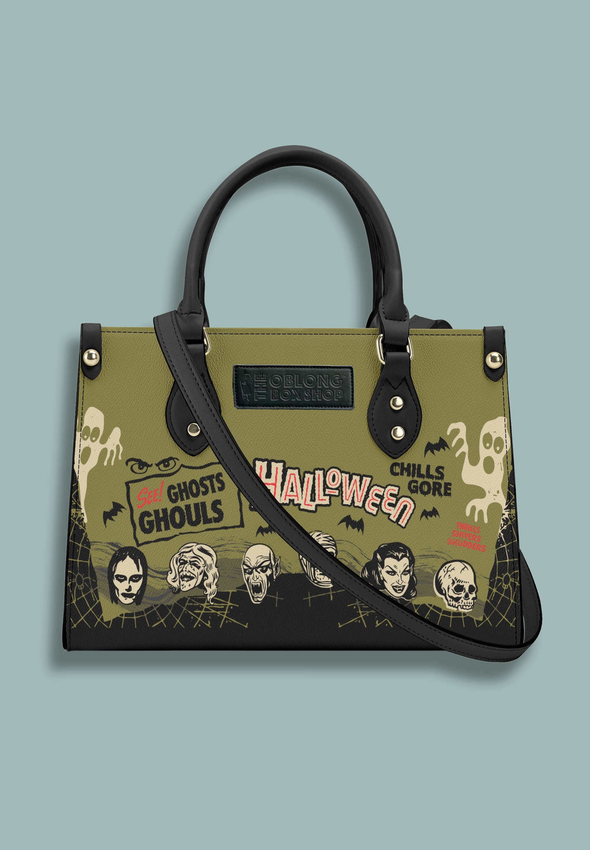 Vintage Ghosts & Ghouls Halloween Purse – The Oblong Box Shop™