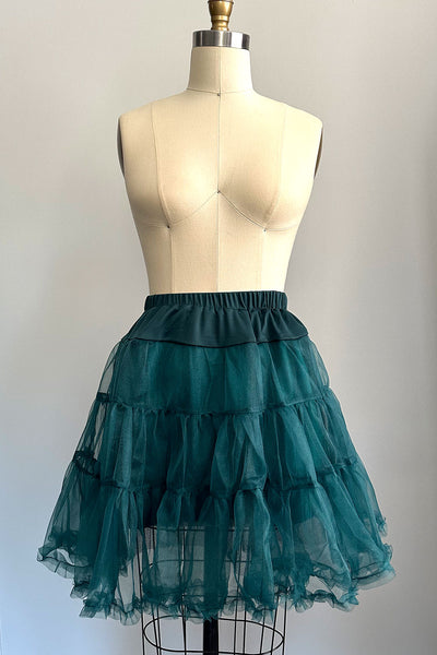 Lightweight Petticoat - Teal Green