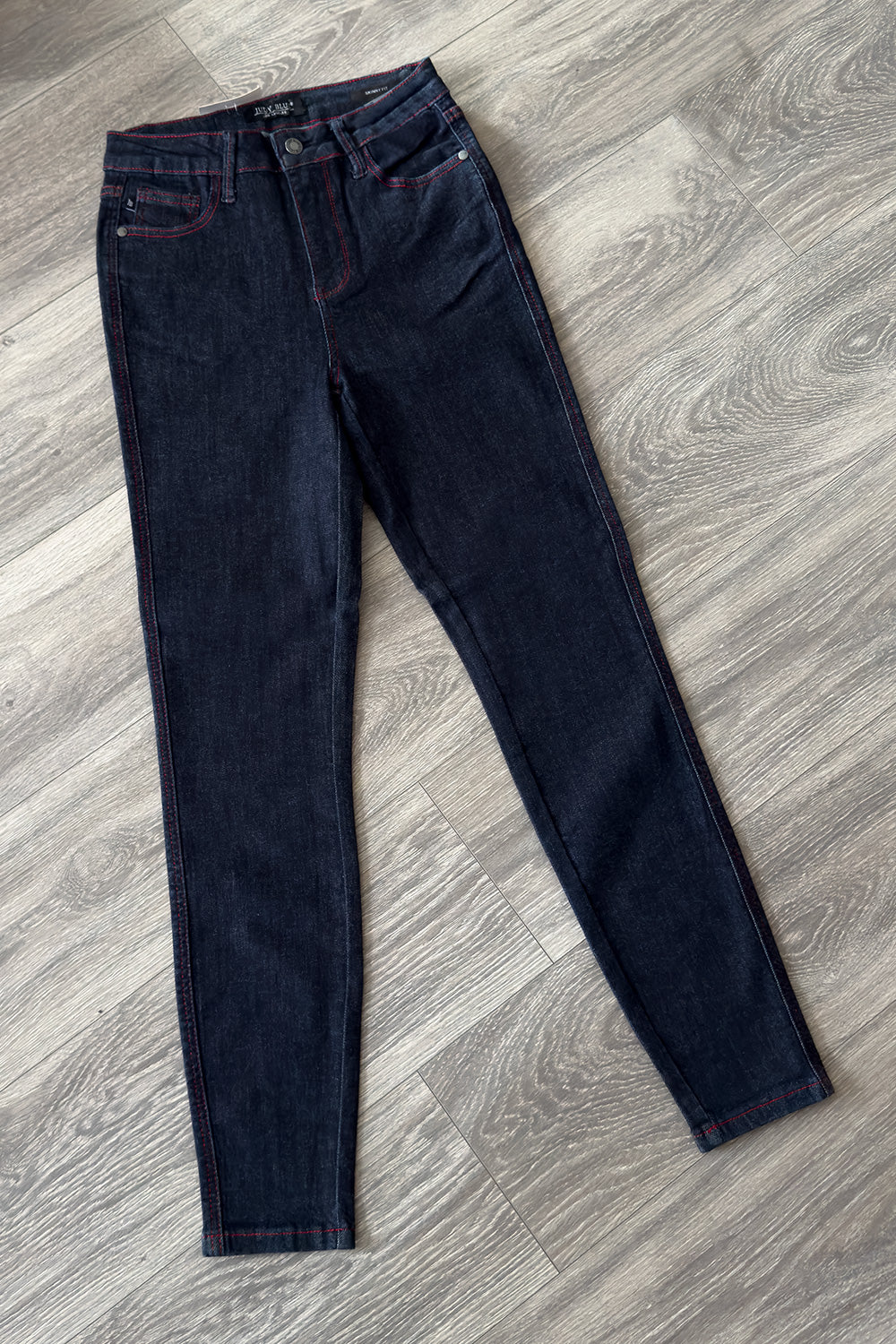 Sweetheart Pocket Stretch Skinny Jeans