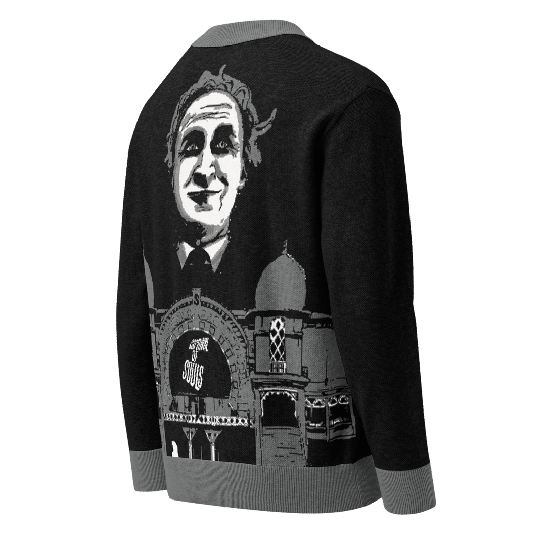 Carnival of Souls Knit Unisex Cardigan - MADE TO ORDER
