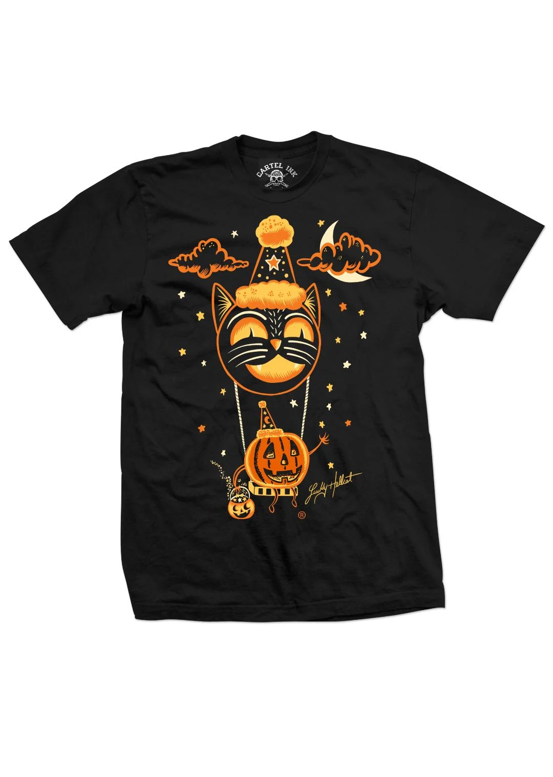 Lucky Hellcat Men's Hallows Eve T-Shirt