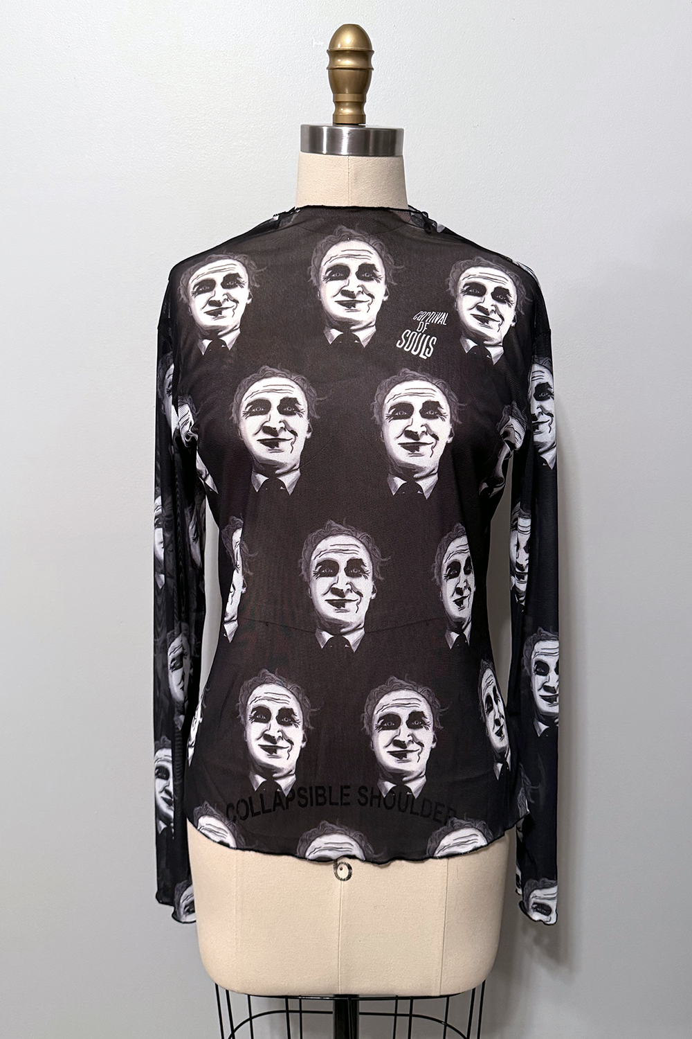 Carnival of Souls Ghoul See Thru Mesh Top - PRE-ORDER