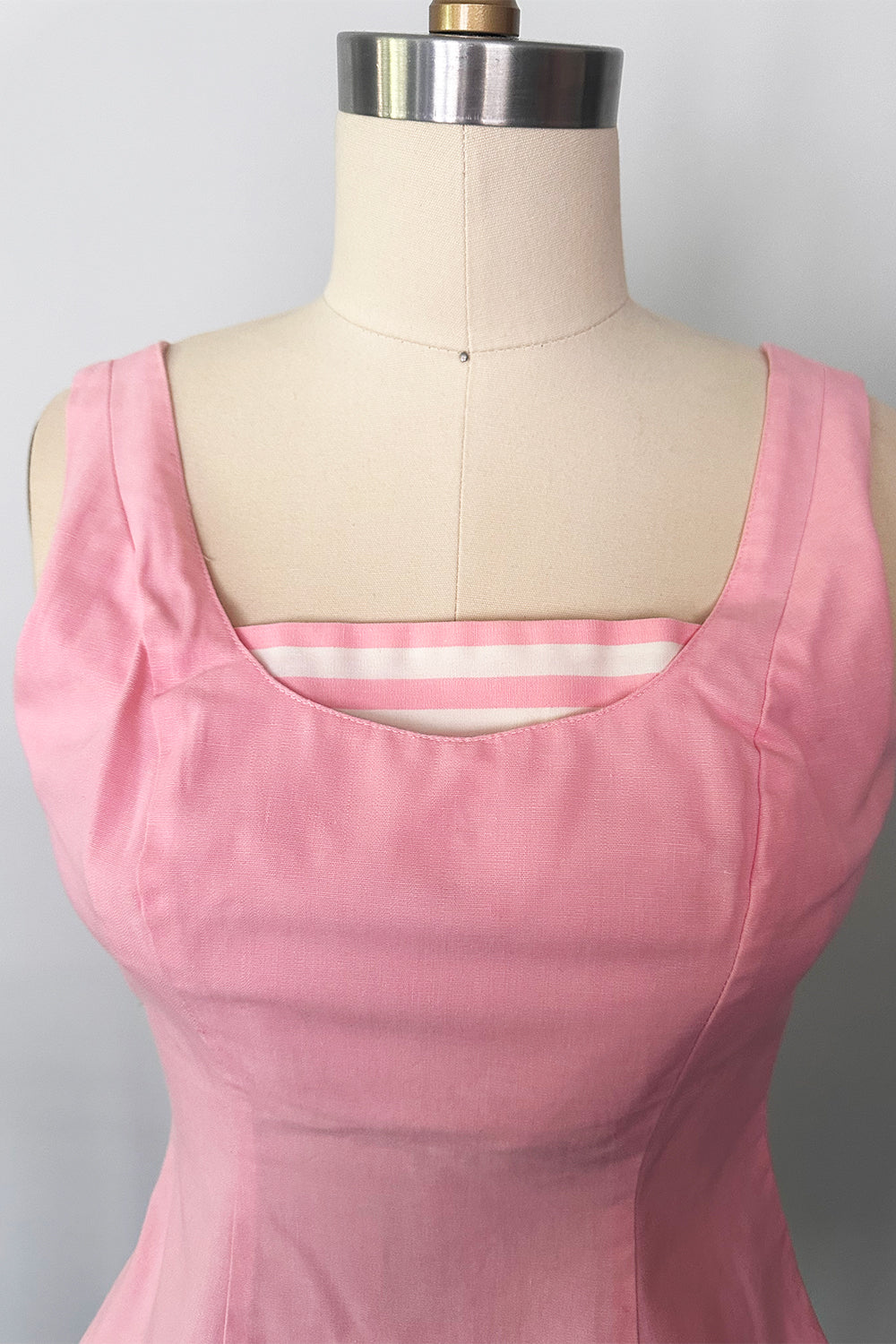 Vintage Pink Sailor Tank Top and Matching Jacket