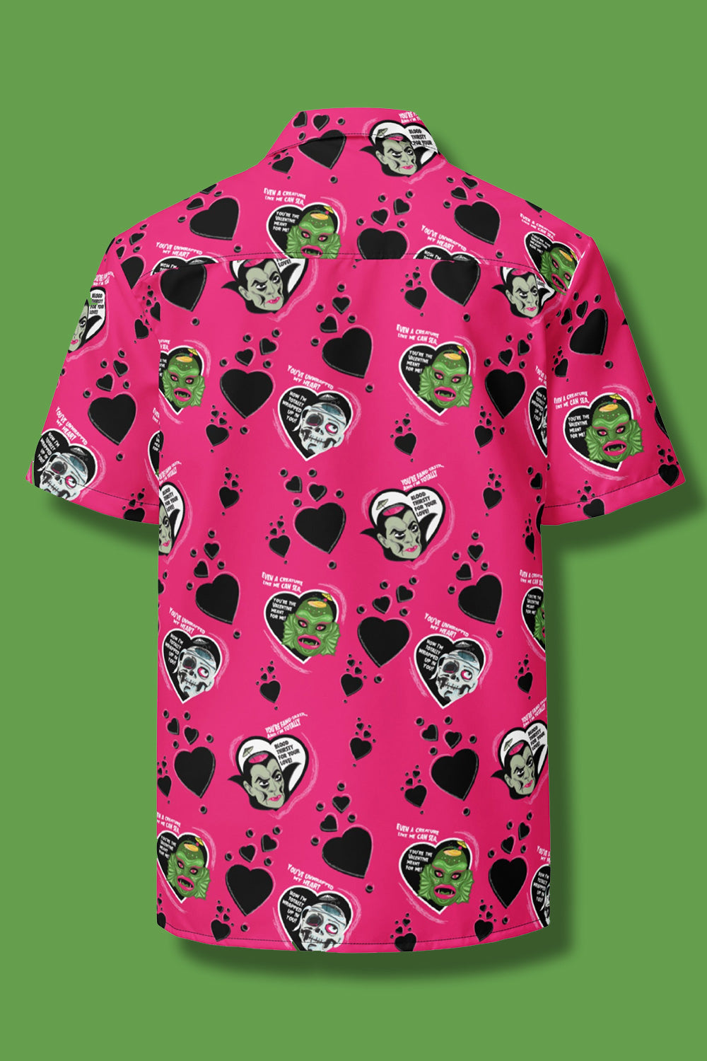 Monster Love Unisex button shirt