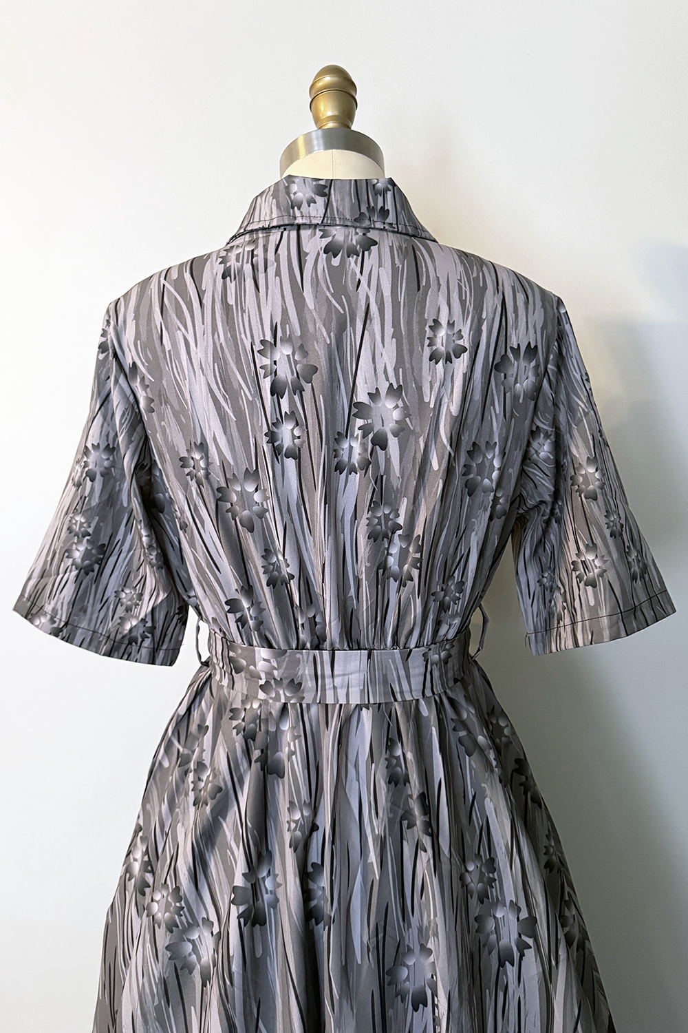 Carnival of Souls X TOBS Floral Mud Print Shirt Dress - PRE-ORDER