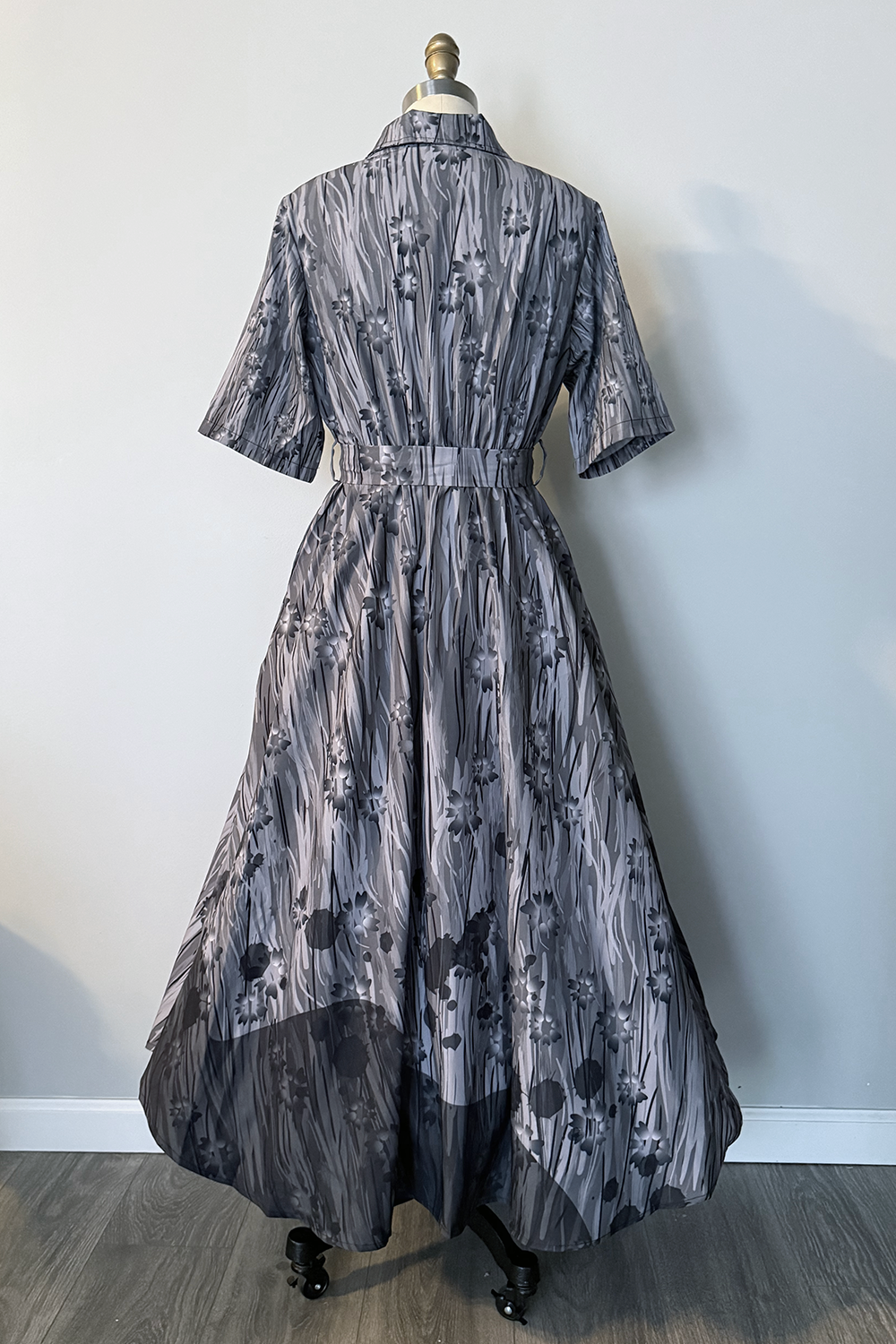 Carnival of Souls X TOBS Floral Mud Print Shirt Dress - PRE-ORDER