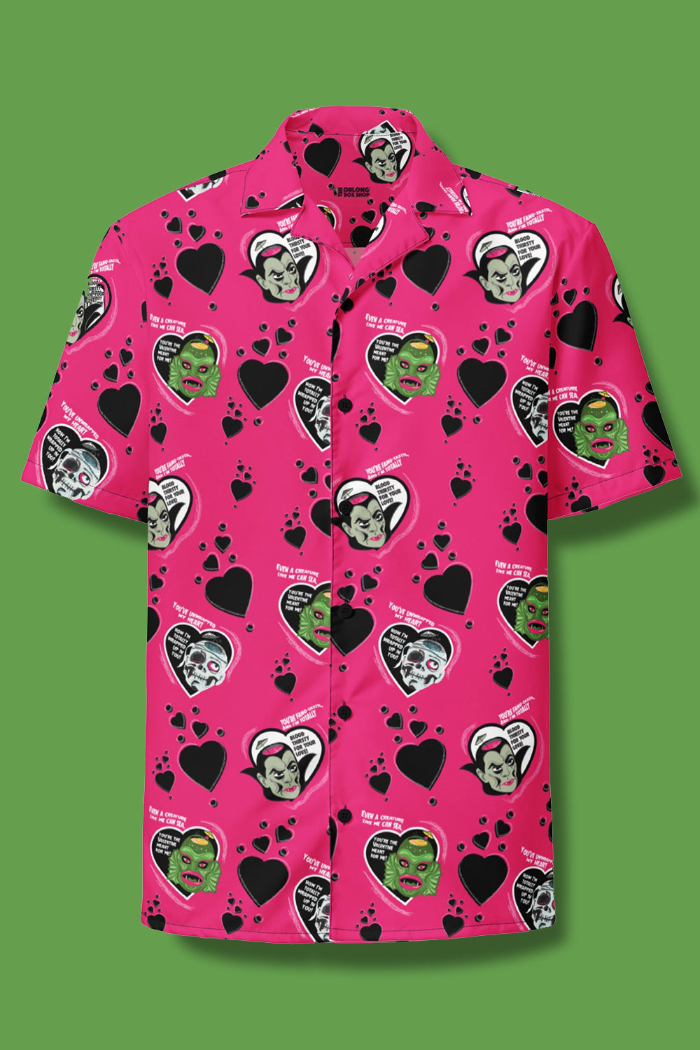 Monster Love Unisex button shirt