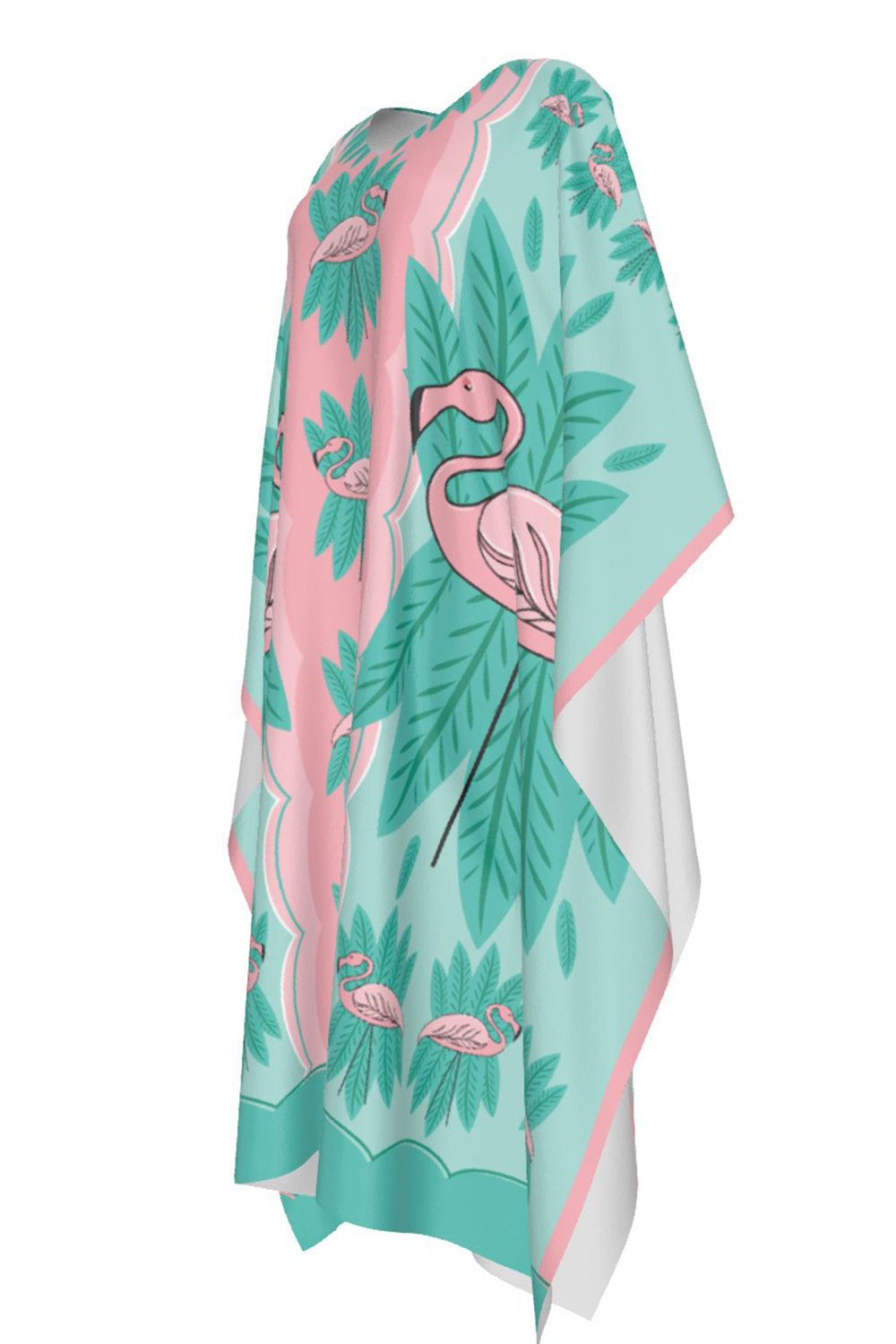 Pink Flamingos Caftan - PRE-ORDER