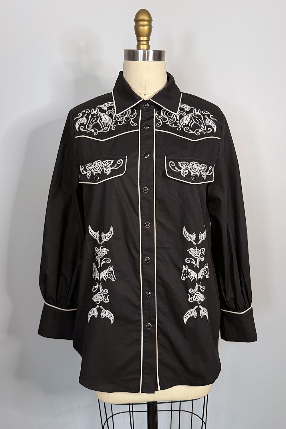 Yee Haw Western Button Down Shirt