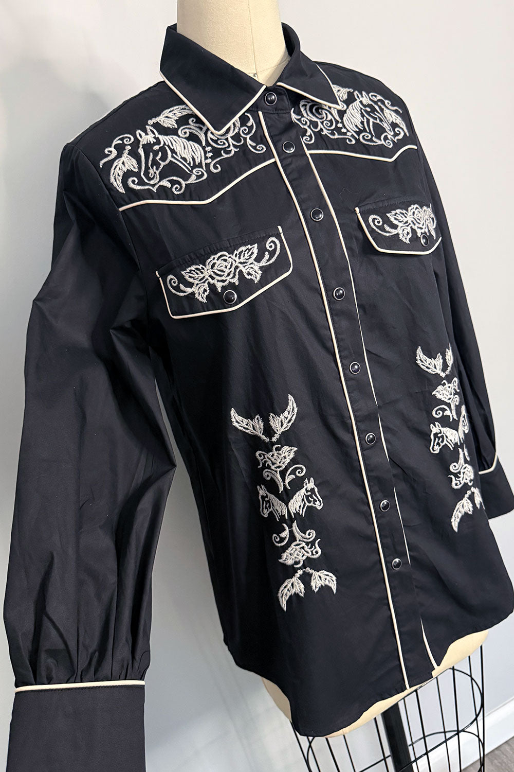 Yee Haw Western Button Down Shirt