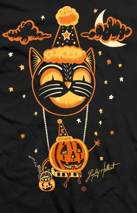 Lucky Hellcat Men's Hallows Eve T-Shirt