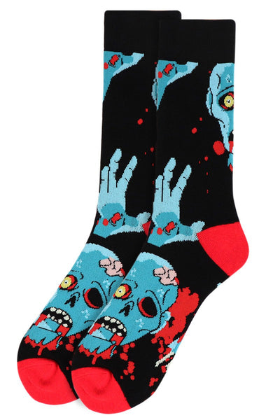 Zombie Parts Novelty Socks
