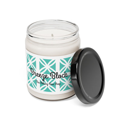 Breeze Block Clean Cotton Scented Soy Candle, 9oz