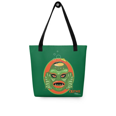 Swamp Creature Tiki Mug Tote bag