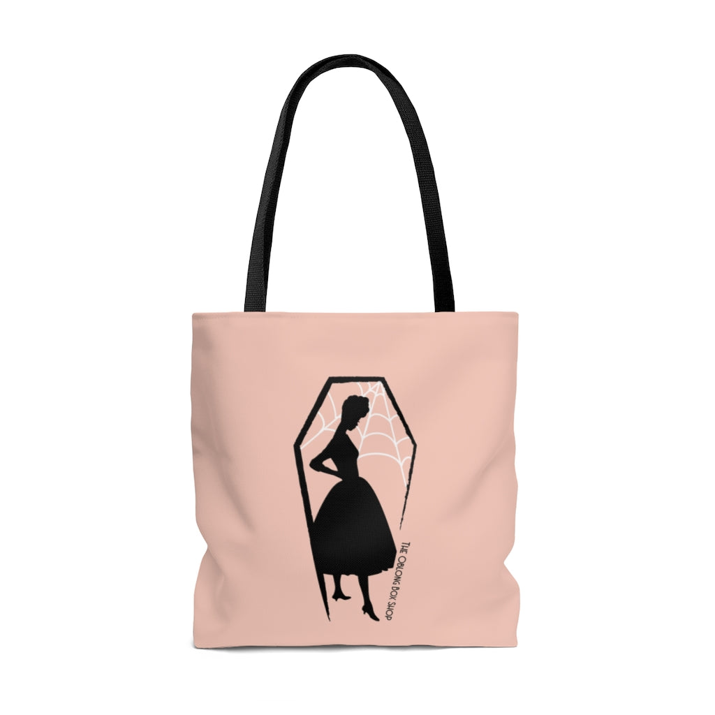 TOBS Coffin Girl Logo Tote Bag