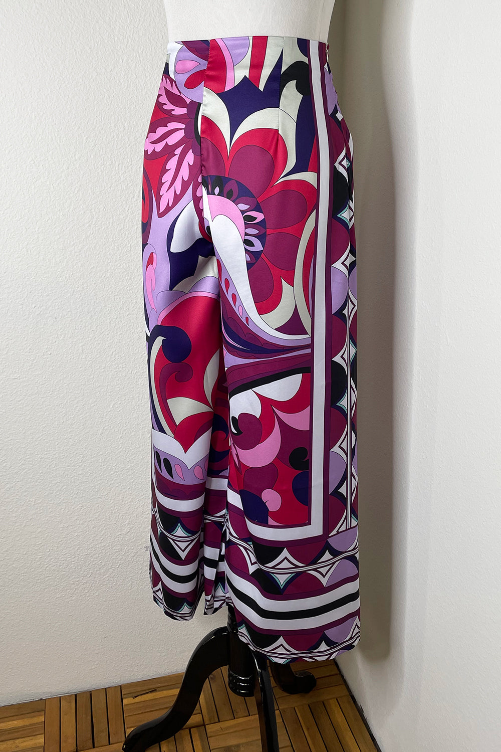 Feeling Groovy in Grape Pucci Inspired Lounge Pants