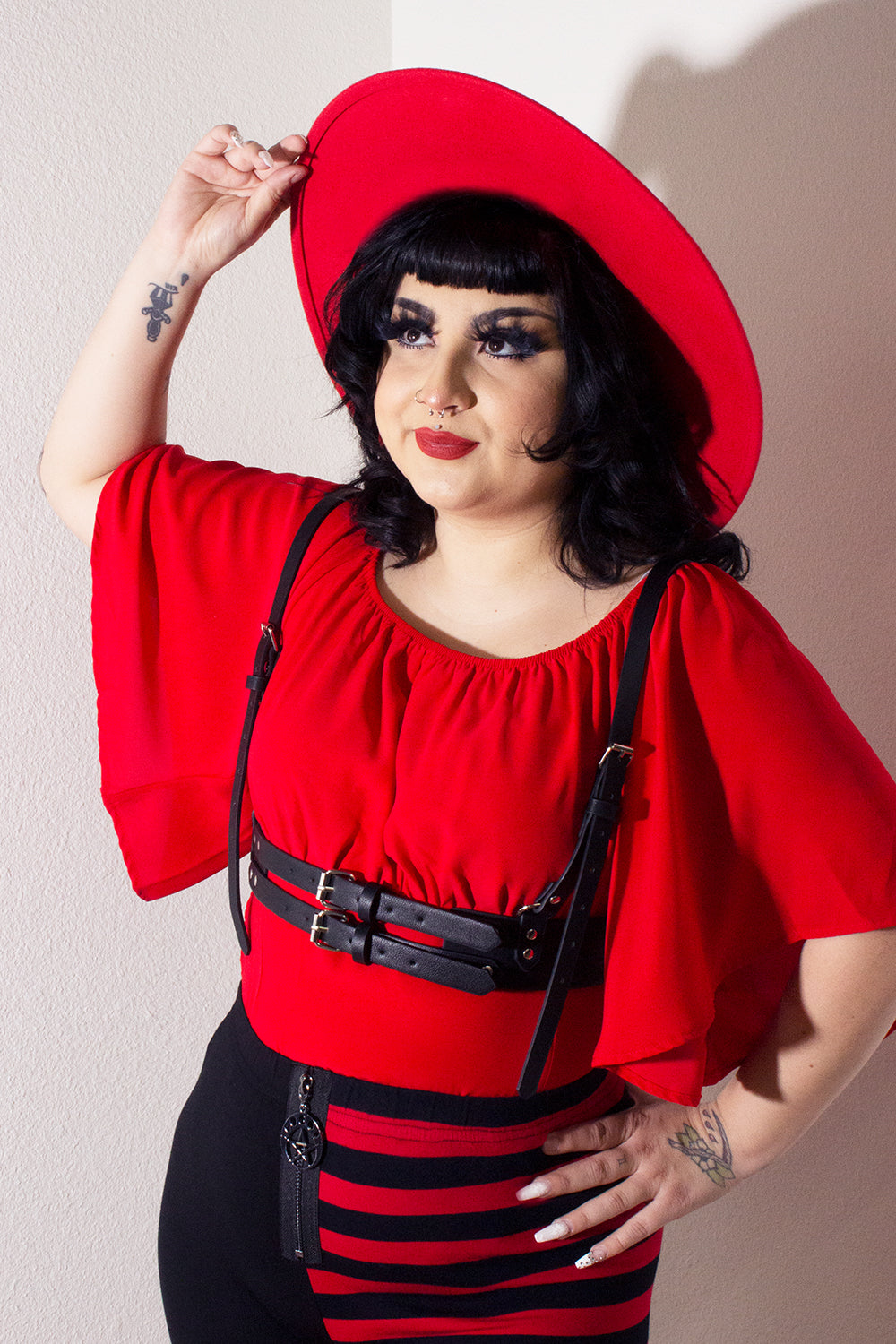 Victoria Top Red – The Oblong Box Shop™