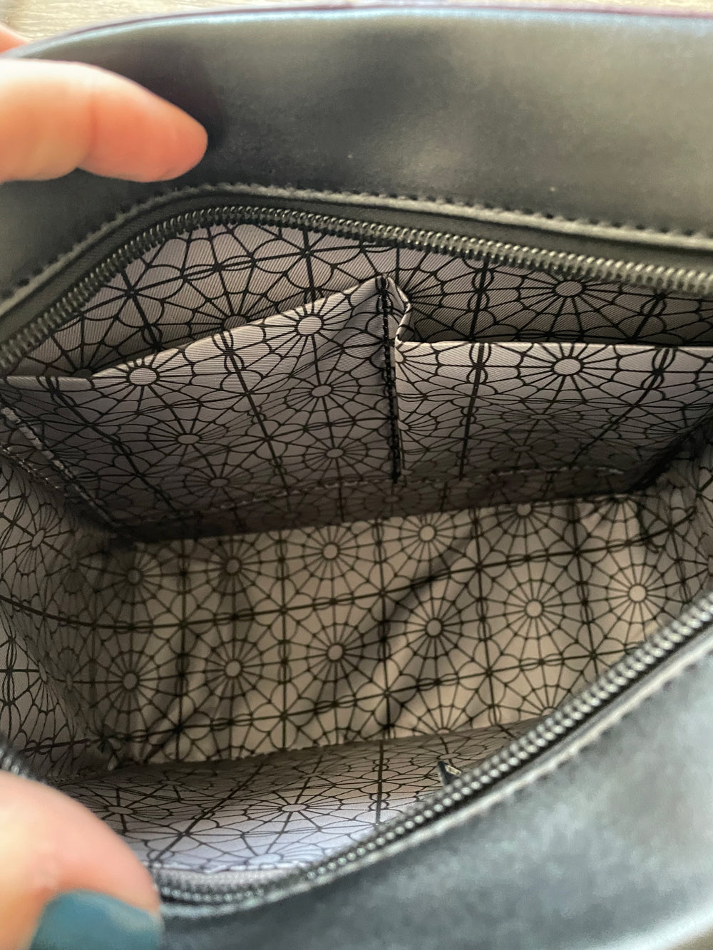 Spiderweb Window Crossbody Purse